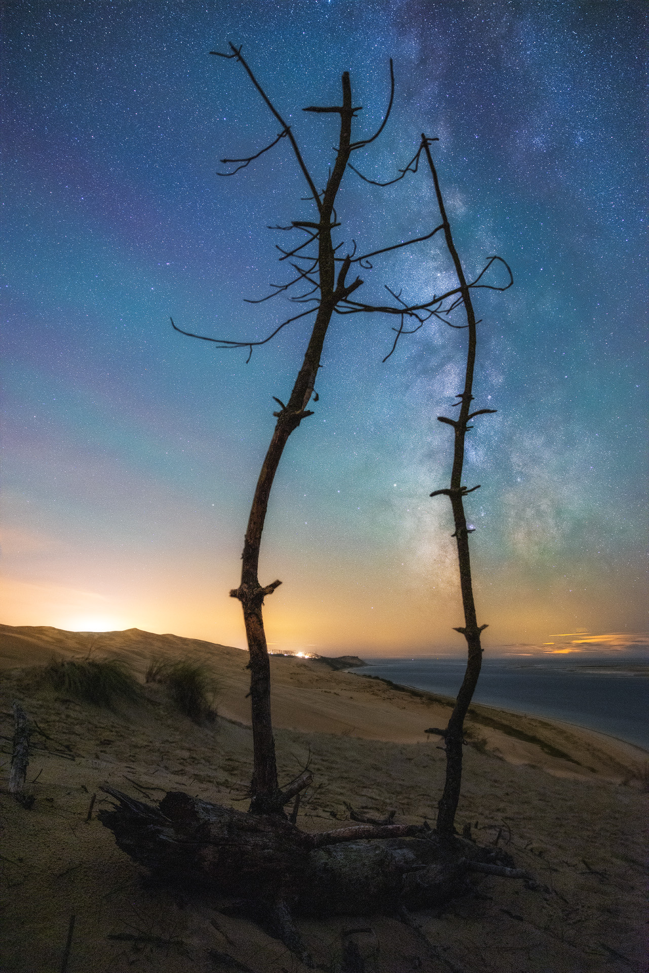 Voie lactée sur la Dune du Pilat
