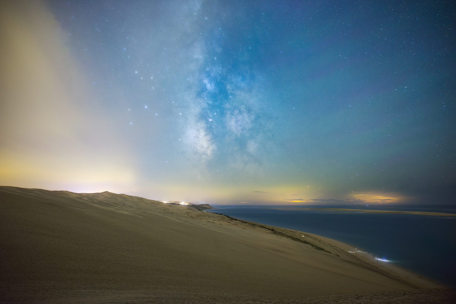Voie lactée sur la Dune du Pilat