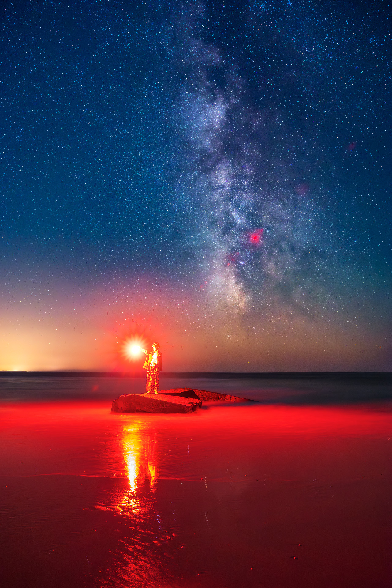 Voie lactée à la pointe du Cap Ferret