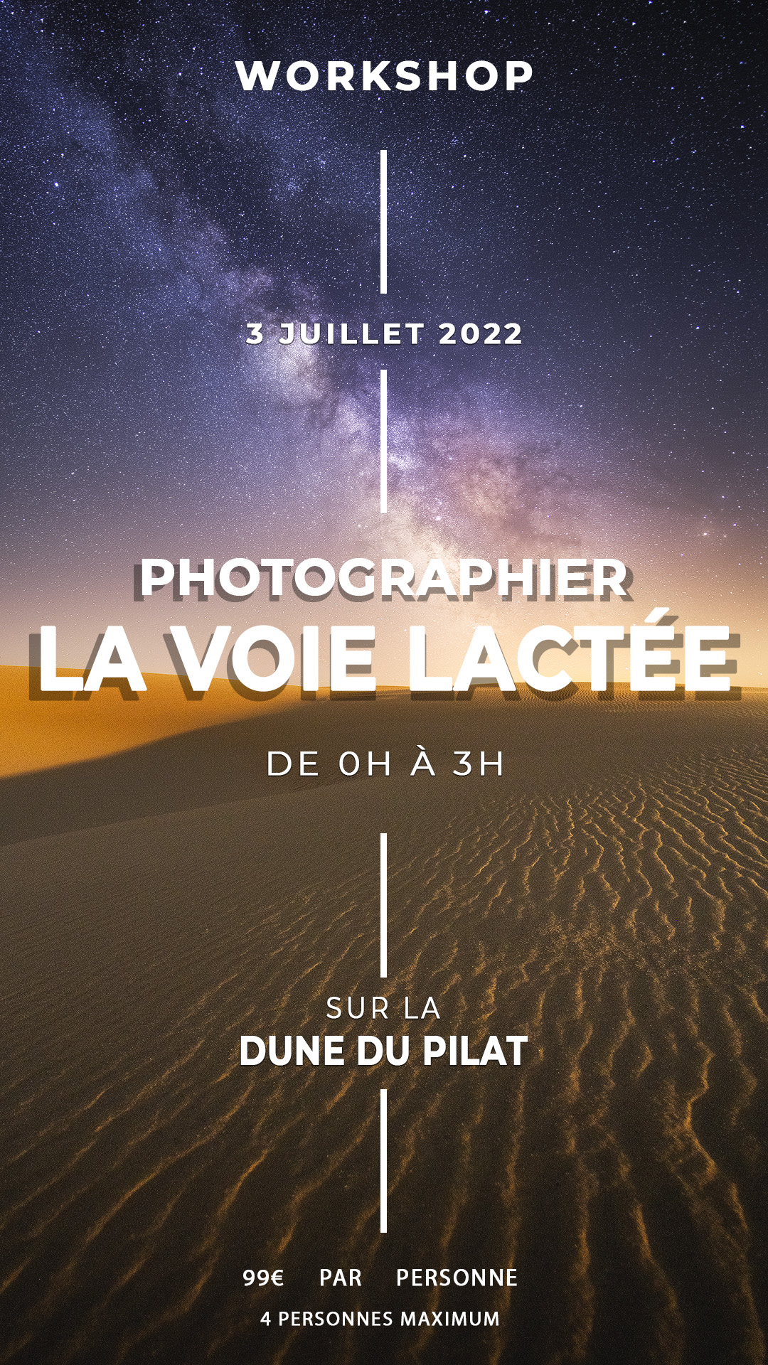 Stage photo : Apprendre à photographier la voie lactée