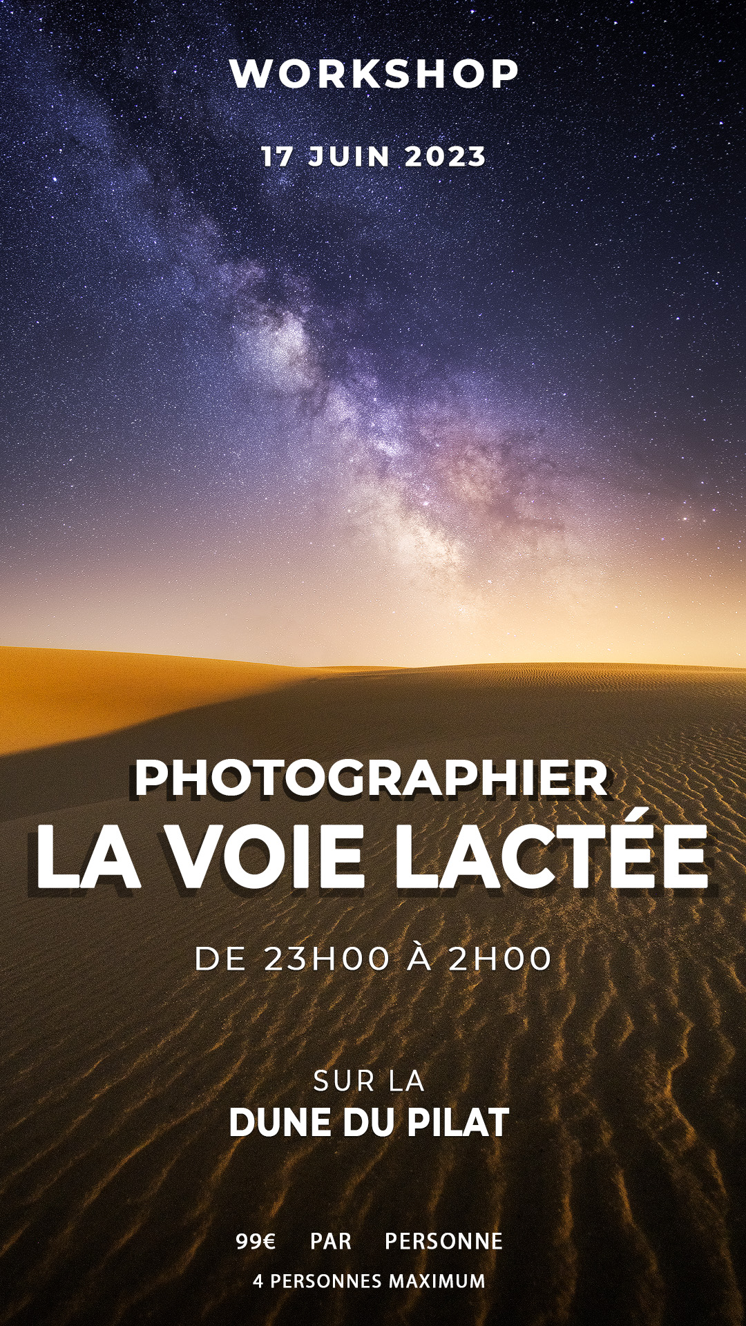 Stage photo : Apprendre à photographier la voie lactée