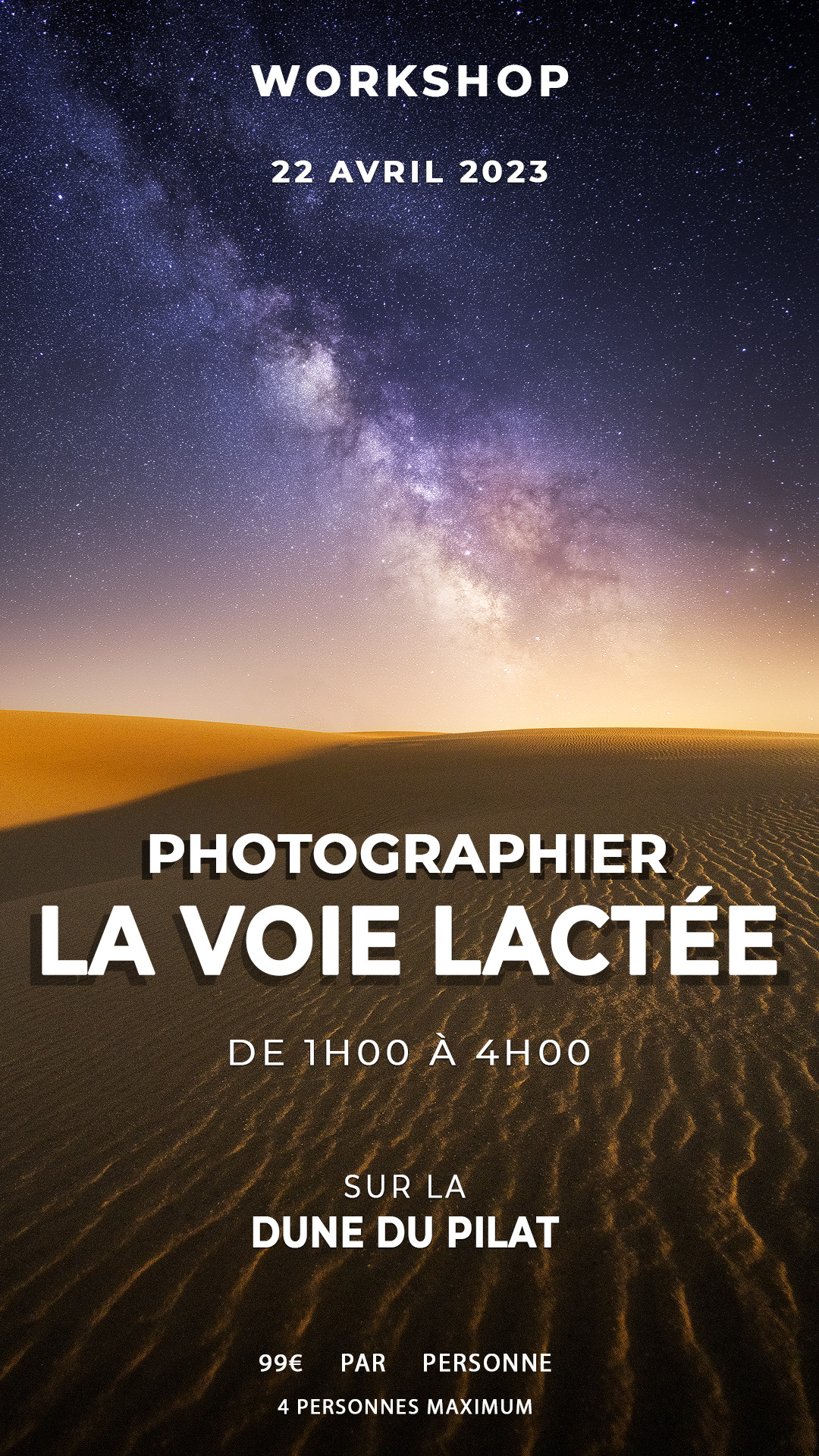 Stage photo : Apprendre à photographier la voie lactée