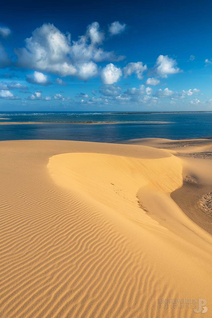 Ondulation du sable sur la Dune du Pilat
