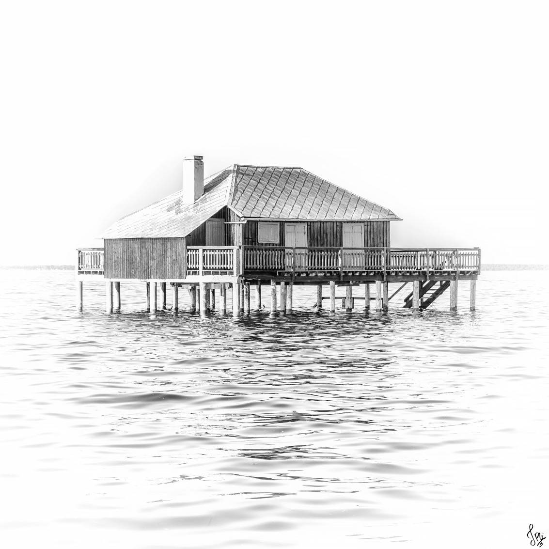 Photo Illustration De La Cabane Tchanquée Rouge De Lîle