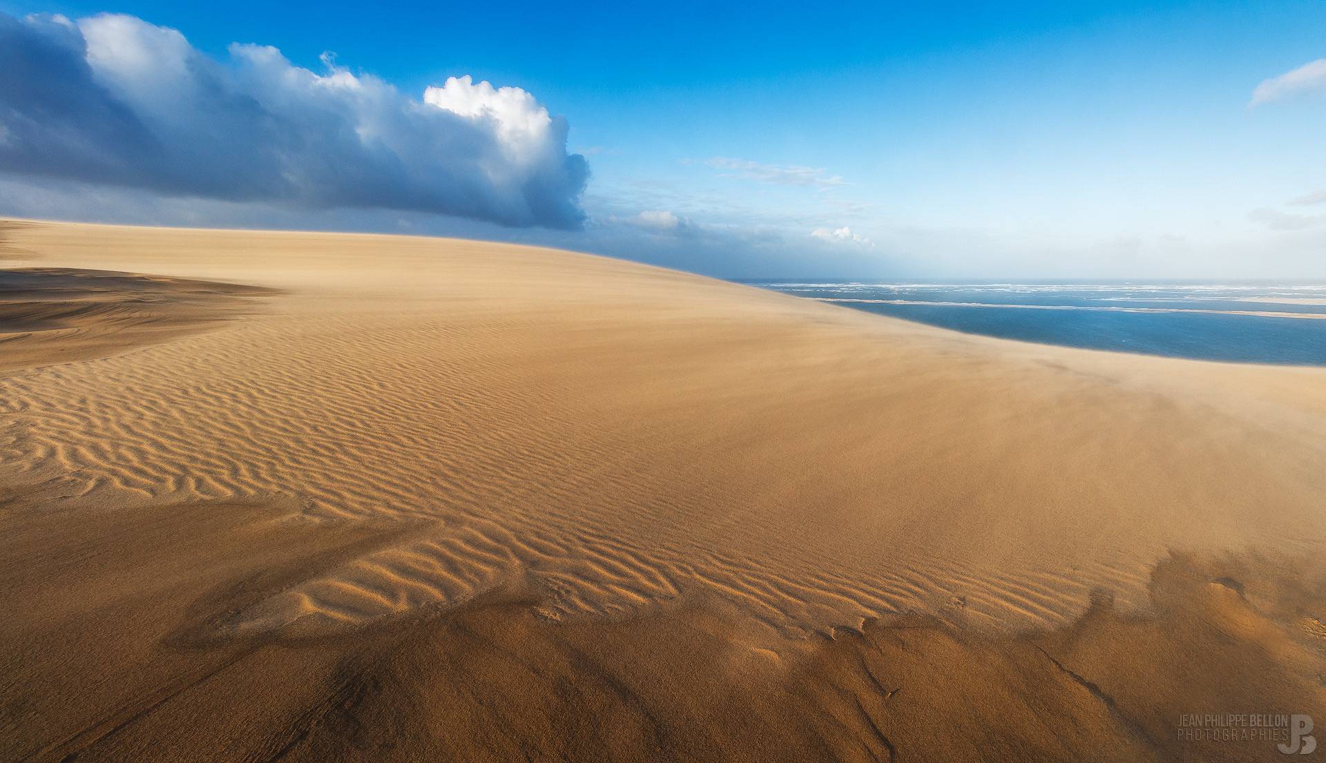 Coup de vent sur la Dune du Pilat