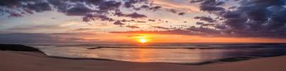 Photo : Le plus beau coucher de soleil - Panoramique