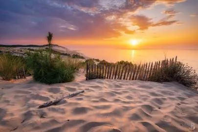 Photo : Tout au bout de la Dune du Pilat