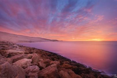 Photo : La Dune en rose