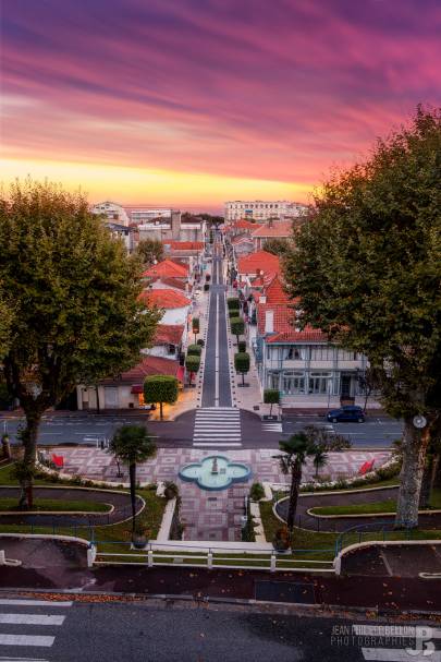 Photo de Arcachon - Lever de soleil depuis le Parc Mauresque