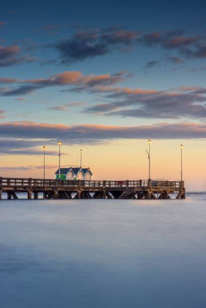 Photo de Arcachon - Pose longue sur la jetée d'Eyrac