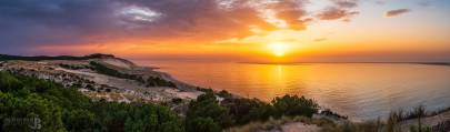 Photo de Dune du Pilat - Un magnifique coucher de soleil sur la Dune