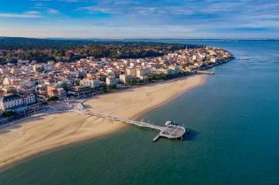 Photo de Arcachon - Photo aérienne typique d'Arcachon